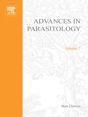 cover image of Advances in Parasitology